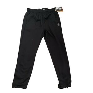 AND1 Black Athletic Pants Basketball Pants NWT Size L Slim